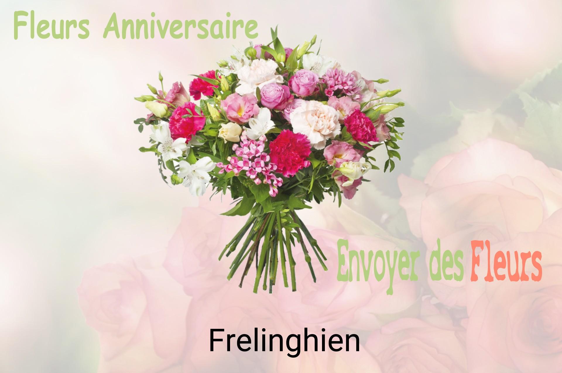Bouquet de fleurs d’anniversaire livré à Frelinghien